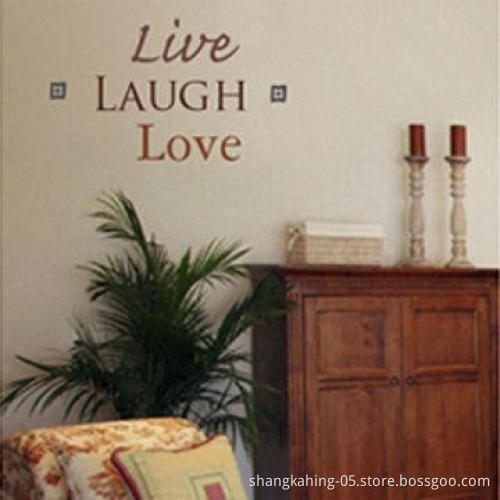 Removable Transfer Film, Family/Love/House Rules, Vinyl Wall Stickers Quote